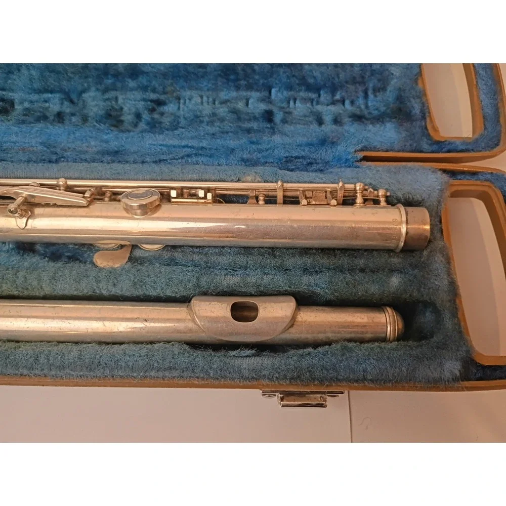 Vintage Gemeinhardt M2 Silver-Plated Student Flute with Case Vintage Instrument